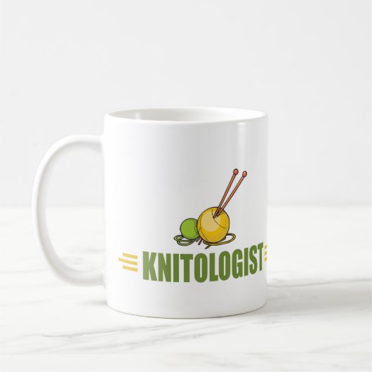Mug Tricot humoristique (Gauche)