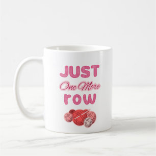 Mug Tricot Rose Juste Une Rangée De Plus