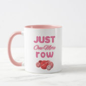 Mug Tricot Rose Juste Une Rangée De Plus (Gauche)