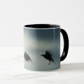 Mug Tricoter des corbeaux (Devant droit)