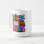Mug Tricoter ou traiter (Devant gauche)