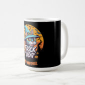 Mug Tricoter ou traiter le chat - Crawlies Déplaisante (Devant droit)