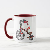 Mug tricycle rétro, tricycle rétro (Gauche)