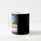 Mug Trident Ukraine Drapeau Ukraine Drapeau Ukrainien (Devant gauche)