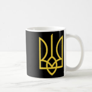 Mug Tridente de la crête ukrainienne Ukraine Tryzub Sy