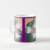 Mug Trillium peint ! (Devant gauche)