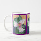 Mug Trillium peint ! (Gauche)