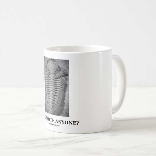 Mug Trilobite n'importe qui ? (Trilobite fossilisé) (Devant droit)