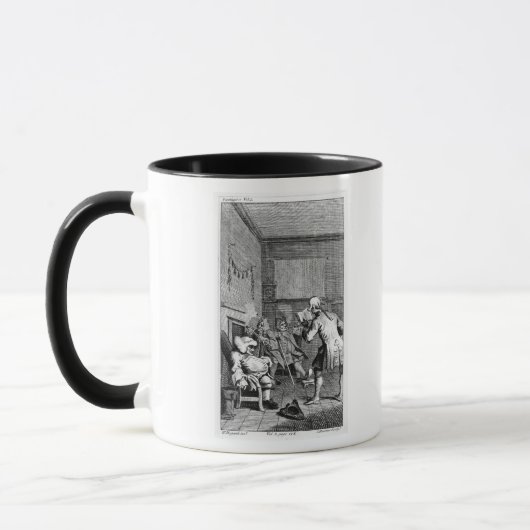 Mug Trim corporel lisant un sermon (Gauche)