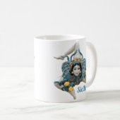 Mug Trinacria of Sicily Three Legged symbol Sicilia (Devant droit)