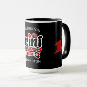 Mug Trini Beyond de Bone Map and Name BLACK (Devant droit)