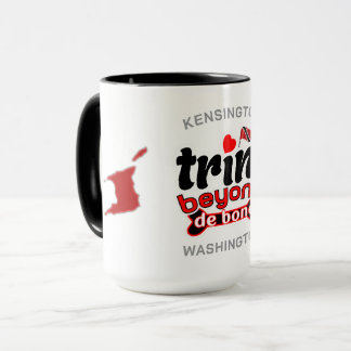 Mug Trini Beyond de Bone Map and Name WHITE