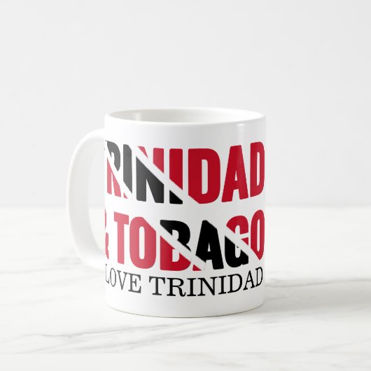 Mug TRINIDAD 60e anniversaire de l'indépendance (Devant gauche)