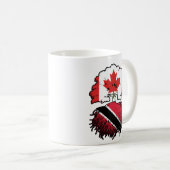 Mug Trinité-et-Tobago Trinidadien Canada (Devant droit)
