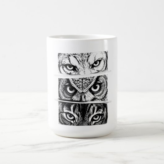 Mug Trinité Loup Aigle Tigre (Centre)