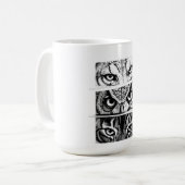 Mug Trinité Loup Aigle Tigre (Devant gauche)