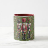 Mug Trio de casse-noisettes de Noël en patchwork fanta (Centre)