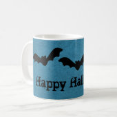 Mug Trio de chauves-souris Halloween Mug, Bleu foncé (Devant gauche)
