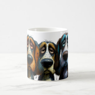 Mug Trio de chiens de dessin animé drôles