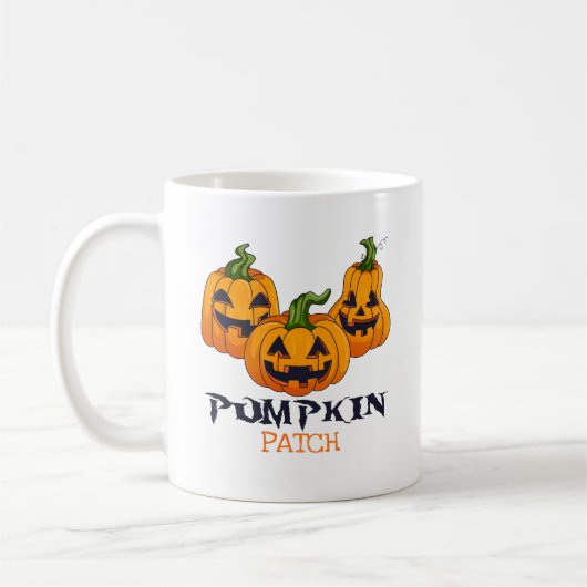Mug Trio de citrouilles Jack O Lantern avec un jeu de (Gauche)