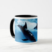 Mug Trio de dauphins (Devant gauche)