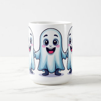 Mug Trio de fantômes mignons se tenant la main, amis d