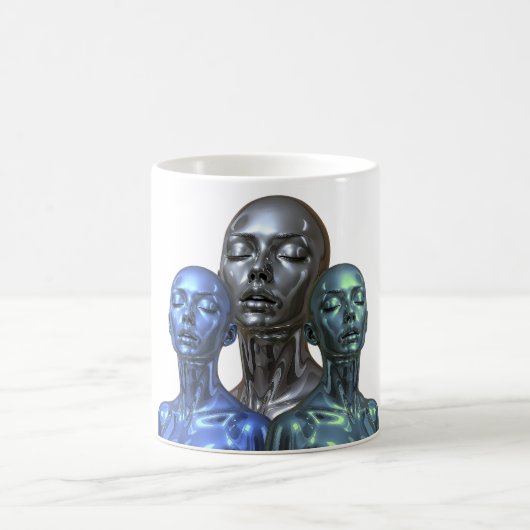 Mug Trio de femmes du futur (Centre)