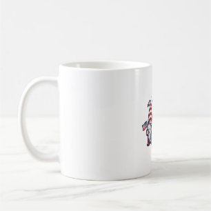 Mug Trio de gnomes patriotiques dessin vectoriel vinta