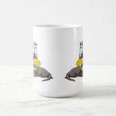 Mug Trio de loutres mignonnes (Centre)