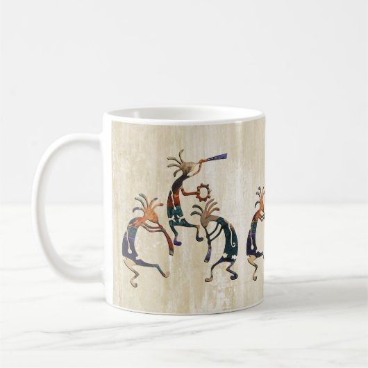 Mug Trio de musicien de KOKOPELLI + vos idées (Gauche)