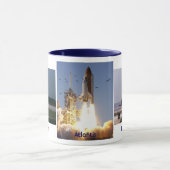 Mug Trio de navette spatiale/découverte - l'Atlantide (Centre)