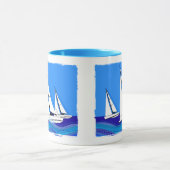 Mug Trio de voilier (Centre)