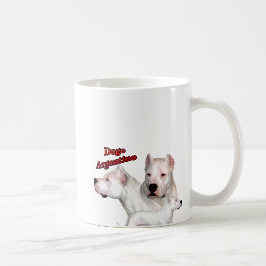 Mug Trio Dogo Argentino 2 (Droite)