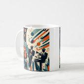Mug Trio du Jazz Age du Milieu du Siècle Moderne (Devant gauche)