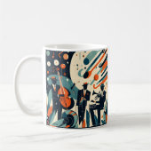 Mug Trio du Jazz Age du Milieu du Siècle Moderne (Gauche)