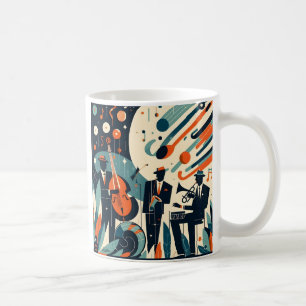 Mug Trio du Jazz Age du Milieu du Siècle Moderne