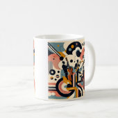 Mug Trio Psychedelique de l'Ère du Jazz du Milieu du S (Devant droit)