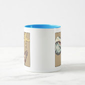 Mug Trio Shell sur Khaki (Centre)
