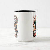 Mug Triple 20 Pub Fléchettes Hibou (Centre)