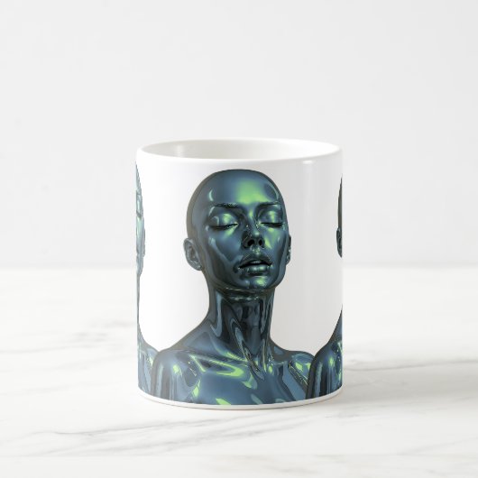 Mug Triple Android Reflection (Centre)