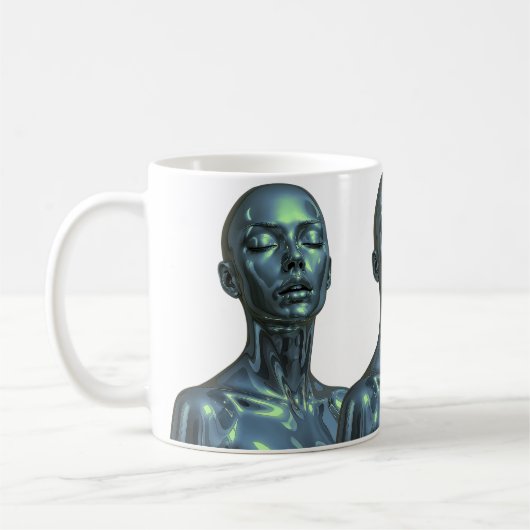 Mug Triple Android Reflection (Gauche)
