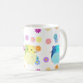 Mug Triple Cute Kawaii Hamsters personnalisé (Devant droit)