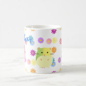 Mug Triple Cute Kawaii Hamsters personnalisé (Centre)
