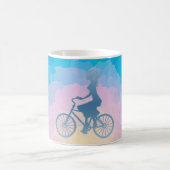 Mug Triple Monogramme fille vélo (Centre)