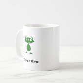 Mug Triple oeil vert yeux triple (Devant gauche)