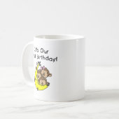 Mug Triplets 1er - Deux garçons, une fille (Devant gauche)