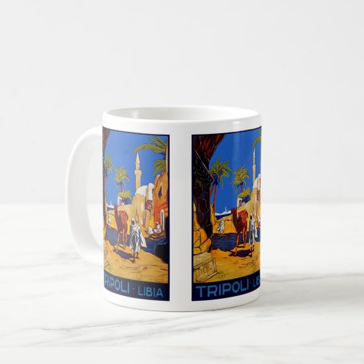 Mug Tripoli - Libia (Libye) (Devant gauche)