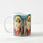 Mug Triptyque de l'ange au ruban rose (Gauche)