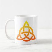 Mug Triquetra/noeud celtique de trinité (Gauche)