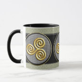 Mug Triskele d'or (Gauche)